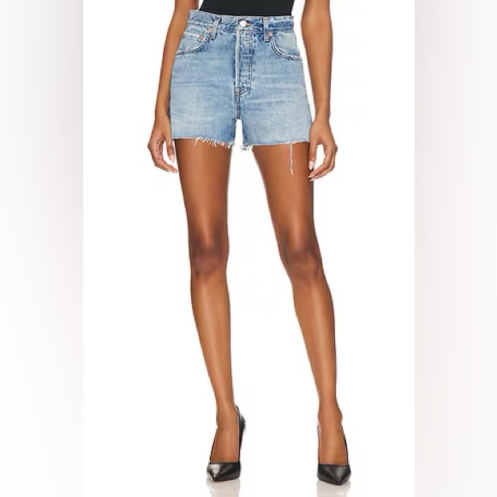 GRLFRND the jules super high rise vintage cut off short Dume cove